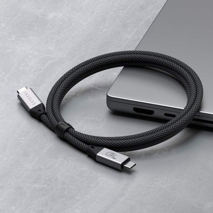 Satechi - Satechi USB-C till USB-C Kablar Pro (1.2m) - Svart