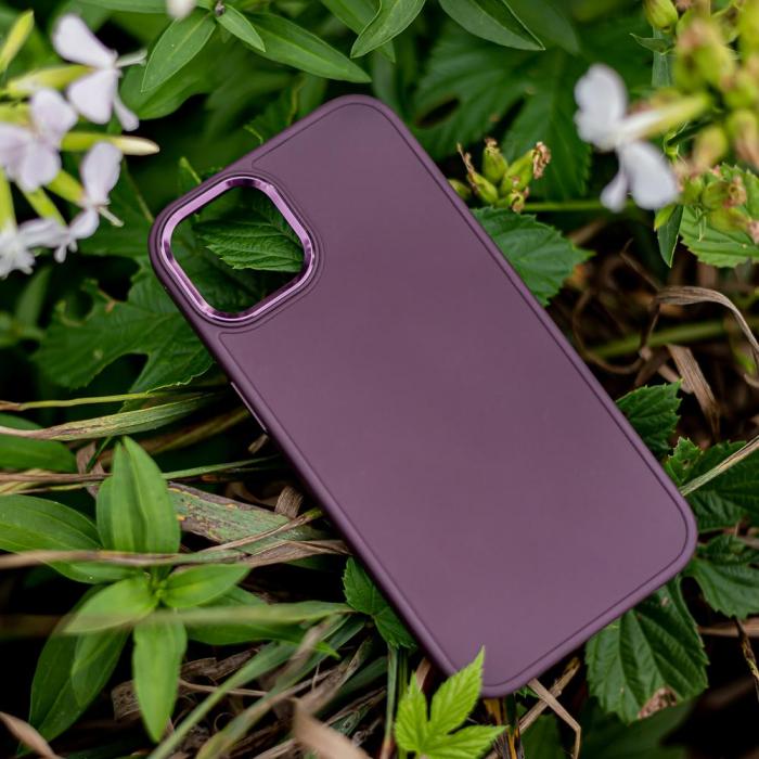 OEM - iPhone 11 Satinfodral Burgundy