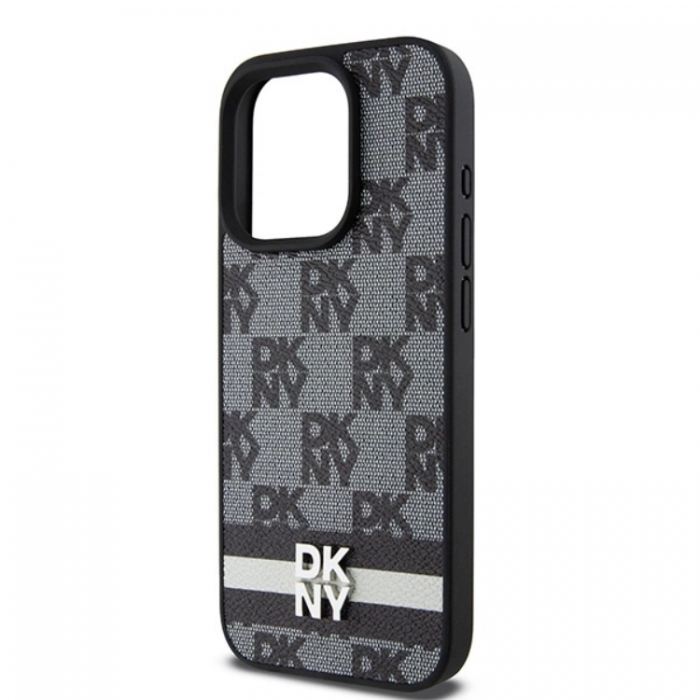 DKNY - DKNY iPhone 14 Pro Max Mobilskal Lder Checkered Mono Pattern