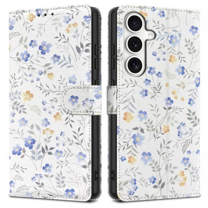 Tech-Protect - Tech-Protect Galaxy S25 Plnboksfodral - Spring Flowers