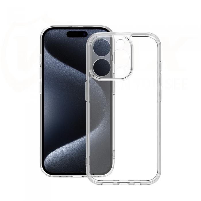 OEM - iPhone 15 Plus Skyddsfodral Transparent Sttsker