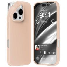 Mercury - Mercury iPhone 16 Pro Mobilskal Soft - Rosa Sand