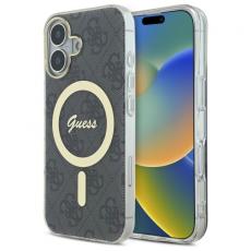 Guess - Guess iPhone 16 Mobilskal MagSafe IML 4G - Svart