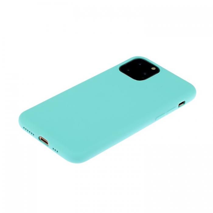 A-One Brand - iPhone 15 Pro Max Mobilskal TPU Matte Slim-Fit - Cyan