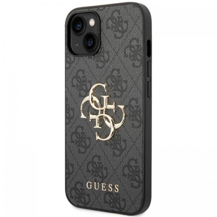 Guess - Guess iPhone 15 Plus Mobilskal Big Metall Logo - Gr