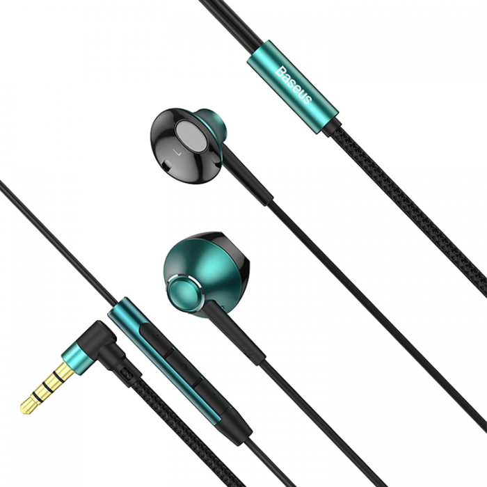 BASEUS - Baseus Encok H06 In-Ear 3.5 mini jack Spel Hrlurar - Grn