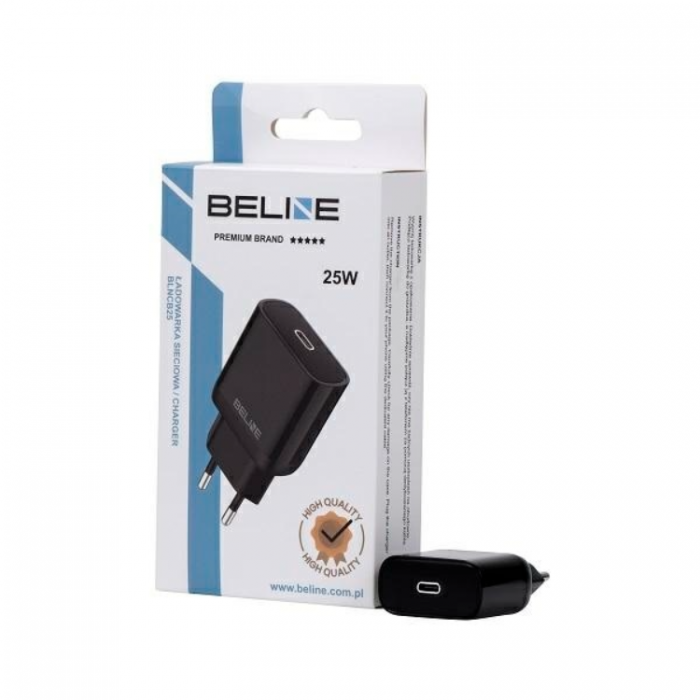 Beline - Beline Vggladdare USB-C (25W) - Svart