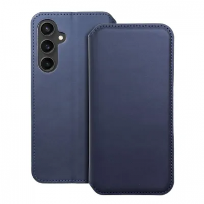 A-One Brand - Galaxy S23 FE Plnboksfodral Dual Pocket - Bl