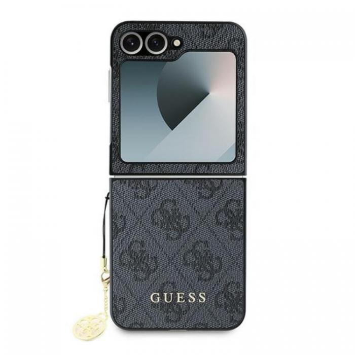 Guess - Guess Galaxy Z Flip 6 Mobilskal 4G Charm - Svart