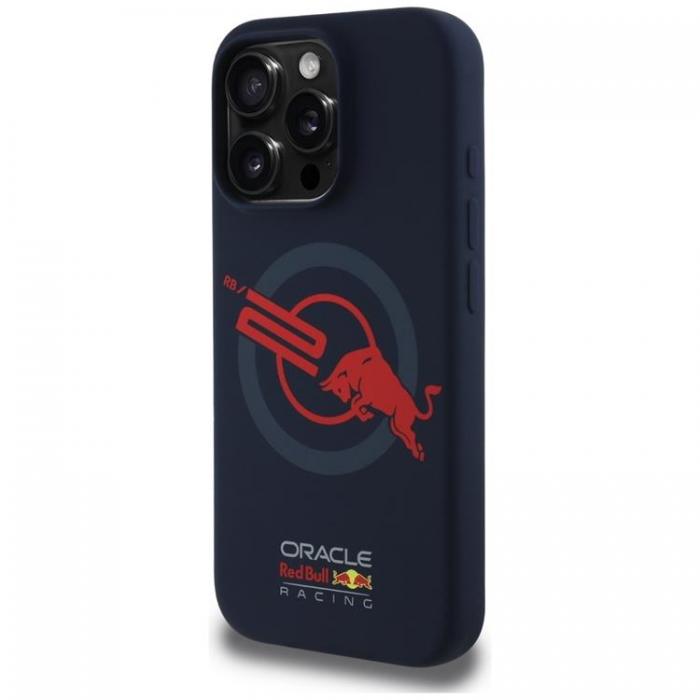 Red Bull - Red Bull iPhone 16 Pro Mobilskal MagSafe HC Silikon Red Lining ORB20 - Navy