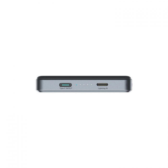 Joyroom - Joyroom Magnetisk Trdls Powerbank 10000 mAh USB-C - Gr