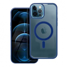 A-One Brand - iPhone 12 Pro Max Mobilskal Magsafe Color Edge - Blå