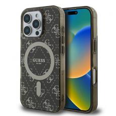 Guess - Guess iPhone 16 Pro Mobilskal MagSafe IML 4G - Brun