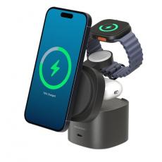 ALOGIC - Alogic Qi2 4-in-1 Trådlös Laddare iPhone, Apple Watch, AirPods