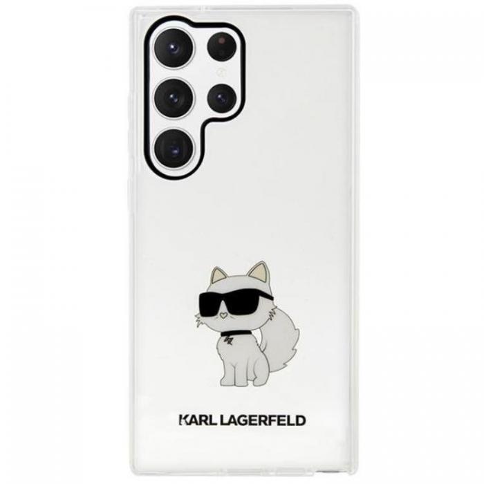 KARL LAGERFELD - Karl Lagerfeld Galaxy S23 Ultra Mobilskal Ikonik Choupette - Clear