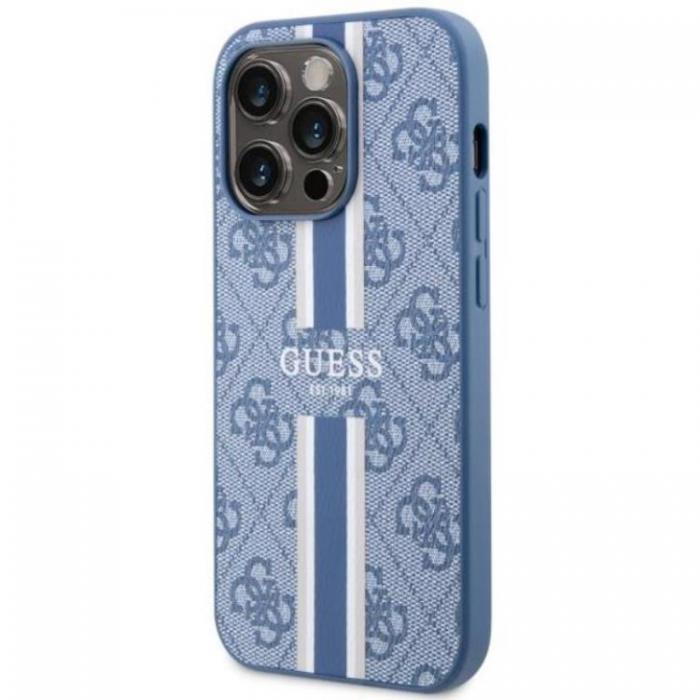 Guess - Guess iPhone 14 Pro Max Mobilskal MagSafe Printed Stripes