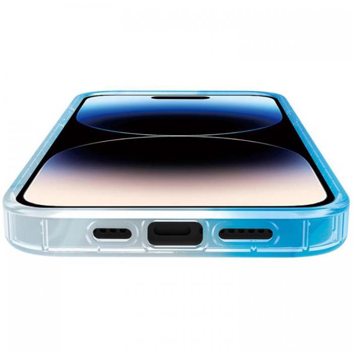 Celly - Celly iPhone 15 Pro Mobilskal Magsafe TPU - Bl