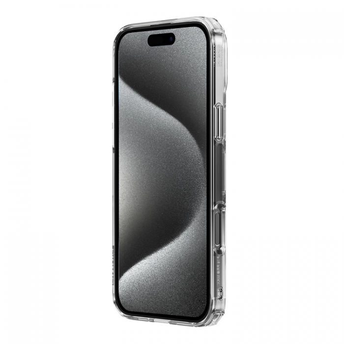 Nillkin - Nillkin iPhone 16 Pro Mobilskal Nature Pro - Transparent/Vit