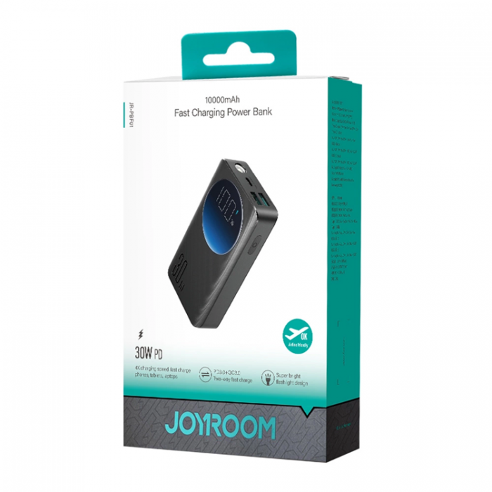 Joyroom - Joyroom Powerbank 10000mAh 30W - Svart