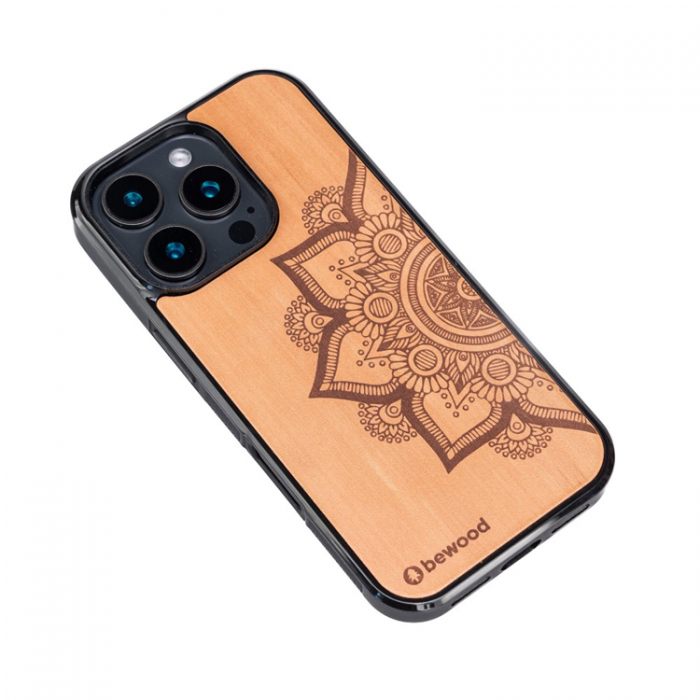 Bewood - Bewood iPhone 16 Pro Mobilskal Mandala Apple Tree