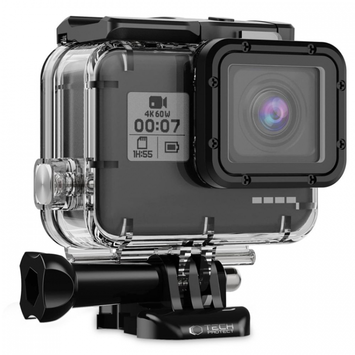 Tech-Protect - Tech-Protect GoPro Hero 5/6/7 Vattentt Fodral GA200 - Clear