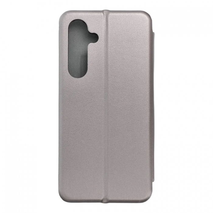 A-One Brand - Galaxy S24 FE Plnboksfodral Elegance - Steel