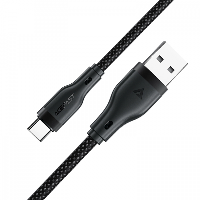 Acefast - Acefast USB-C till USB-A kabel 3A 1.2m C8-04 - Svart