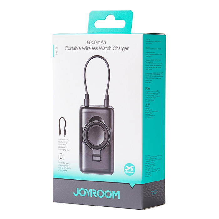 Joyroom - Joyroom Smartwatch Powerbank 5000mAh JR-W13 - Svart