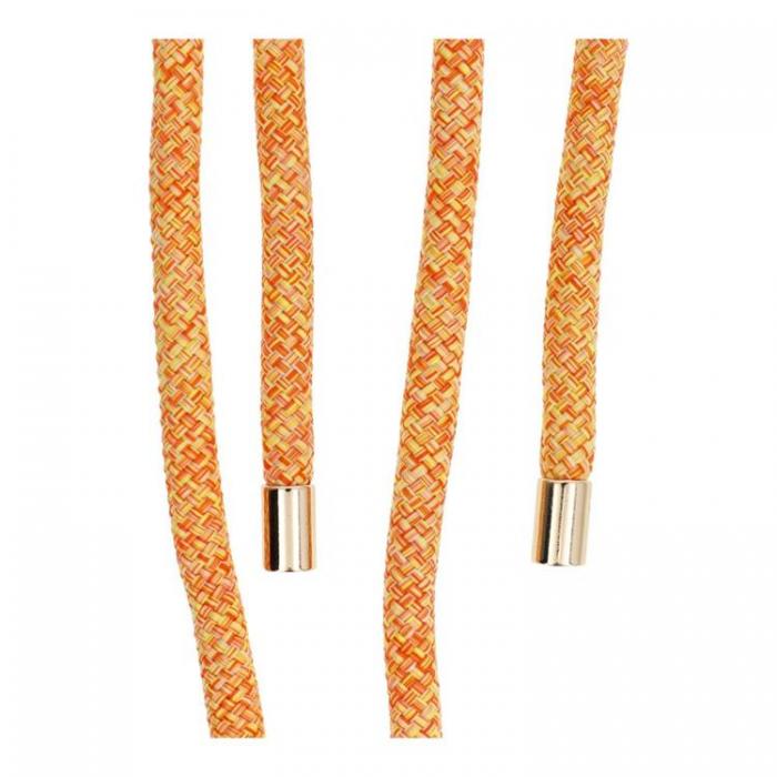 A-One Brand - Swing (8mm) Mobilrem Hngsmycke Justerbar Lngd - Orange