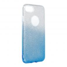 OEM - Forcell SHINING skal till iPhone 7/8 clear/Blå