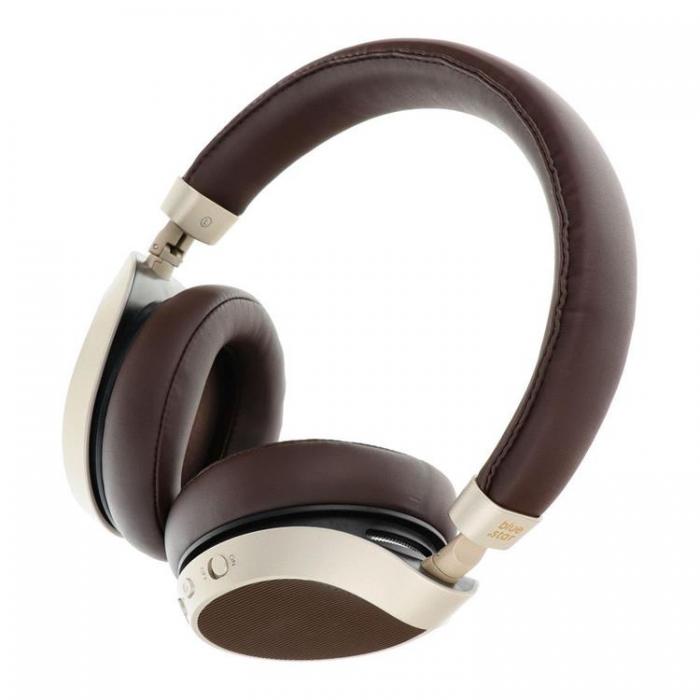 Blue Star - Blue Star Trdlsa Hrlurar Over-Ear Bluetooth - Brun