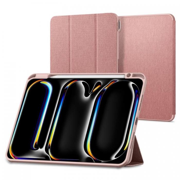 Spigen - Spigen iPad Pro 11 (2024) Fodral Urban Fit - Rosa