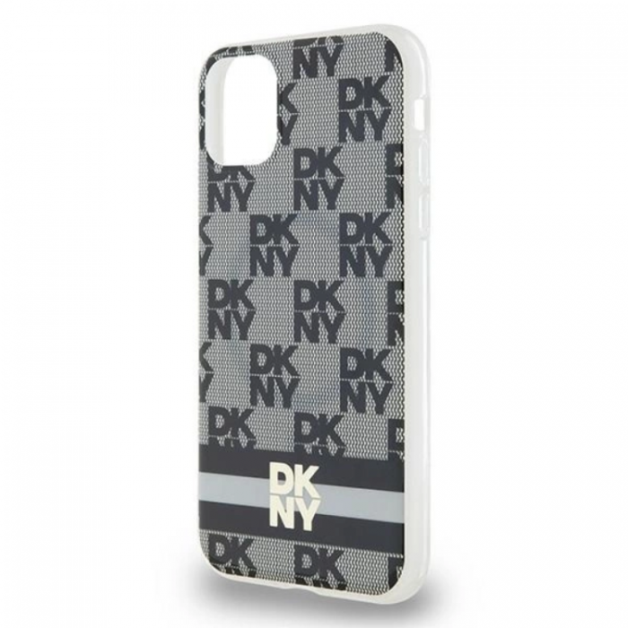 DKNY - DKNY iPhone 11/XR Mobilskal Magsafe IML Checkered Mono