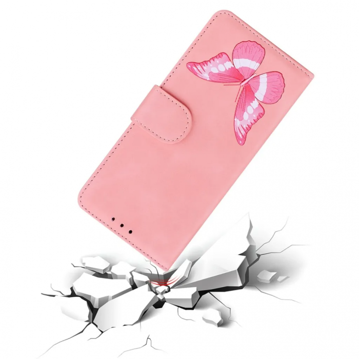 Taltech - iPhone 15 Pro Plnboksfodral Hgkvalitativt - Rosa