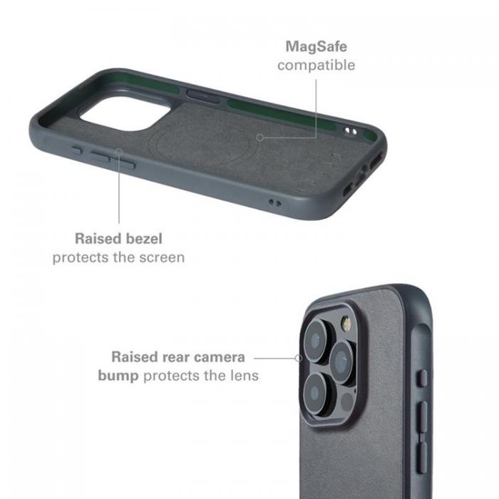 Mujjo - Mujjo iPhone 15 Pro Max Mobilskal Magsafe Shield Impact - Svart