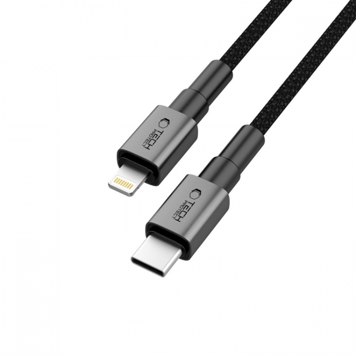 Tech-Protect - Tech-Protect USB-C Till Lightning kabel (100cm) Ultraboost - Gr