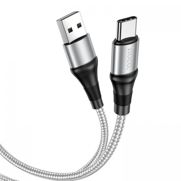 Hoco - Hoco USB-C till USB-A kabel 1m - Gr