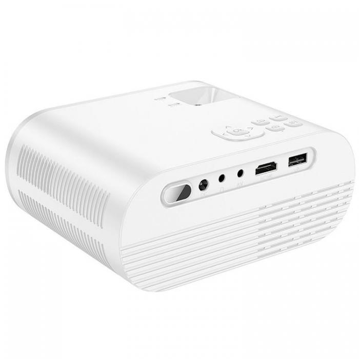 Hoco - Hoco Projektor Wi-Fi Bluetooth 720P DT1 - Vit