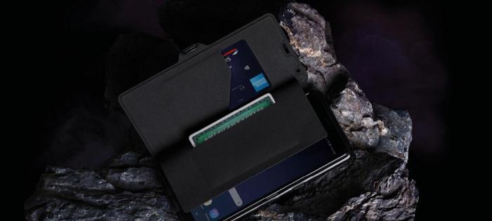 UTGATT5 - Tech21 Evo Wallet Fodral till Samsung Galaxy Note 8 - Svart