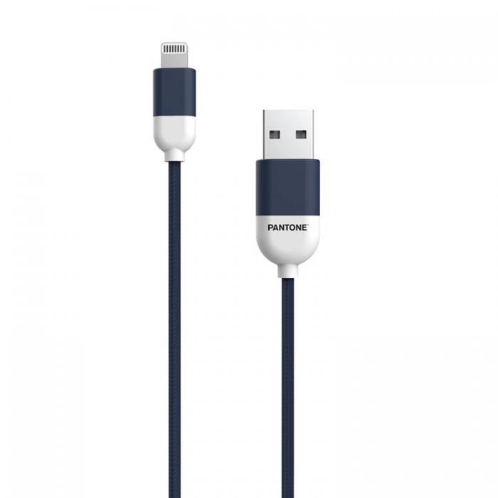 PANTONE - Pantone USB/Lightning 1.5m Kabel 2.4A PT-LCS001-5 2380C MFi