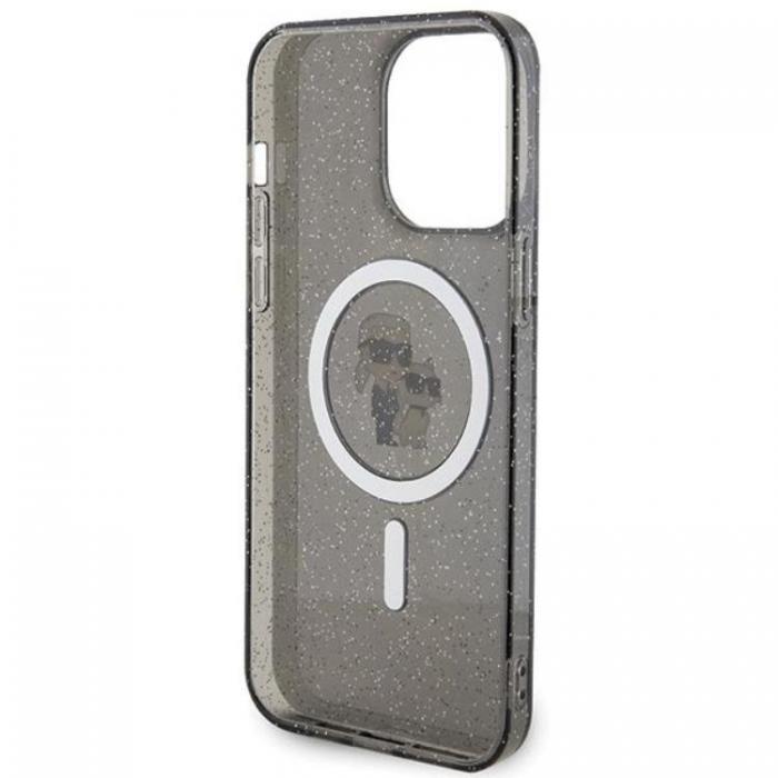 KARL LAGERFELD - Karl Lagerfeld iPhone 15 Pro Max Mobilskal Magsafe Glitter