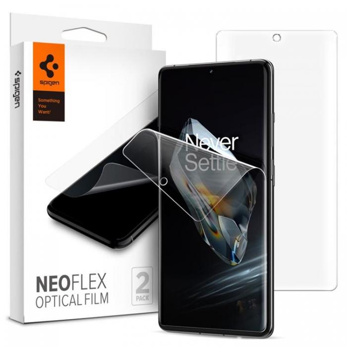 Spigen - Spigen 2-Pack OnePlus 12 Skrmskydd Hydrogel Neo Flex - Clear