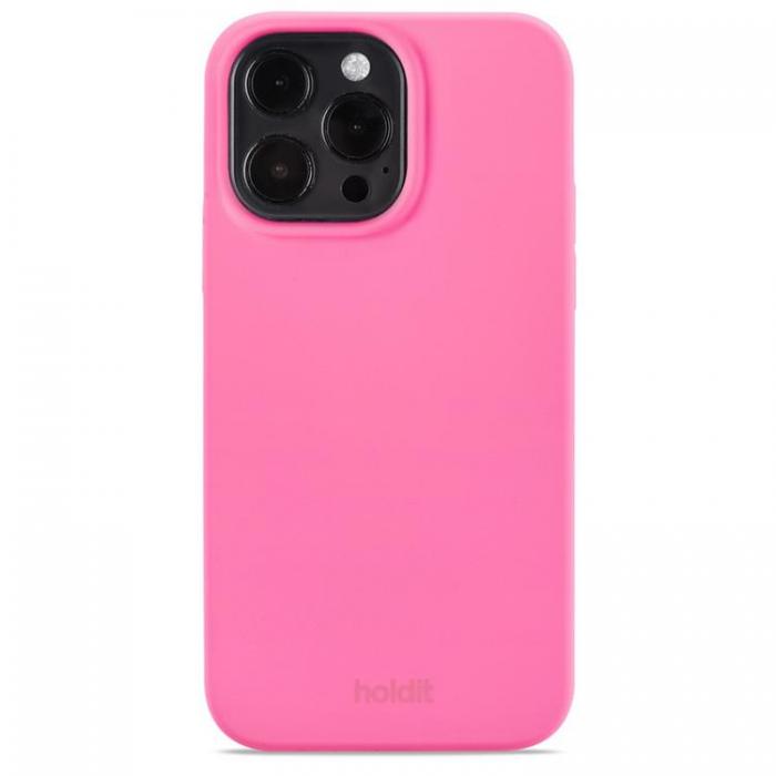 UTGATT1 - Holdit iPhone 14 Pro Max Skal Silicone - Bright Rosa