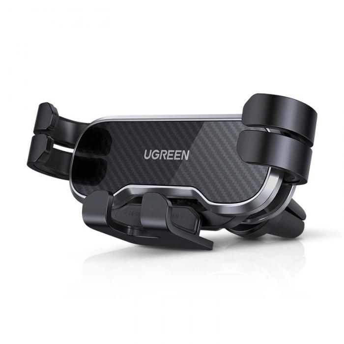 Ugreen - Ugreen Gravity Drive Air Vent Car Mount Phone Holder Svart