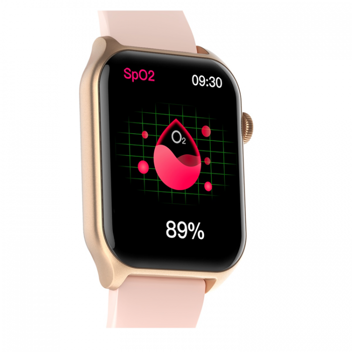 Riversong - Riversong Smartwatch Motive 9E - Rosa Guld