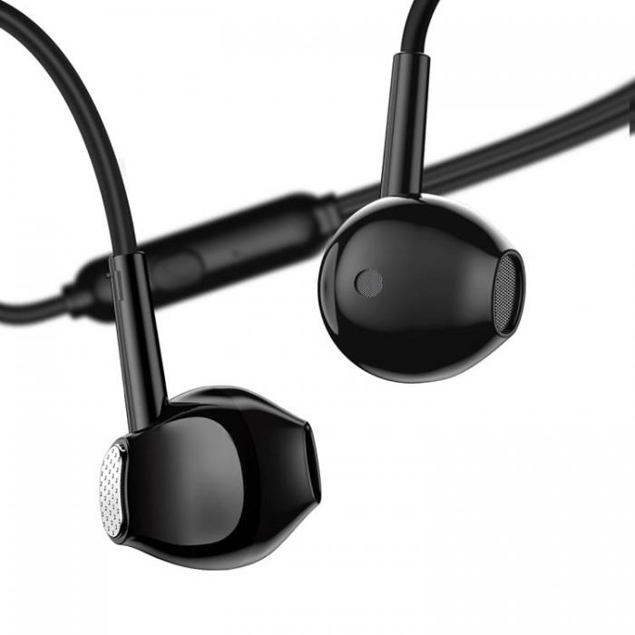 XO - XO In-Ear Trdbundna Hrlurar Jack 3.5mm EP52 - Svart