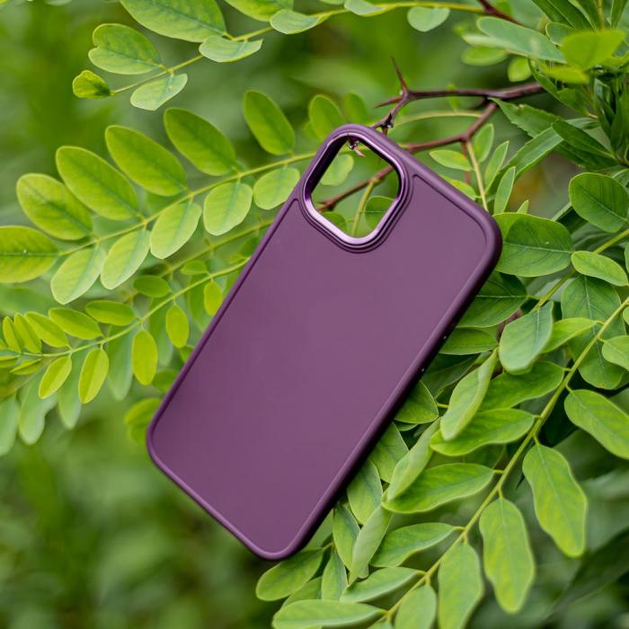 OEM - iPhone 11 Satinfodral Burgundy