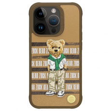 Zuck Bear - Zuck Bear iPhone 15 Pro Max Mobilskal Magsafe Golden State Bear