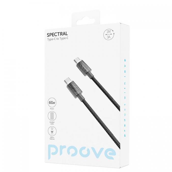 Proove - Proove USB-C - USB-C Kabel 1m Spectral - Gr