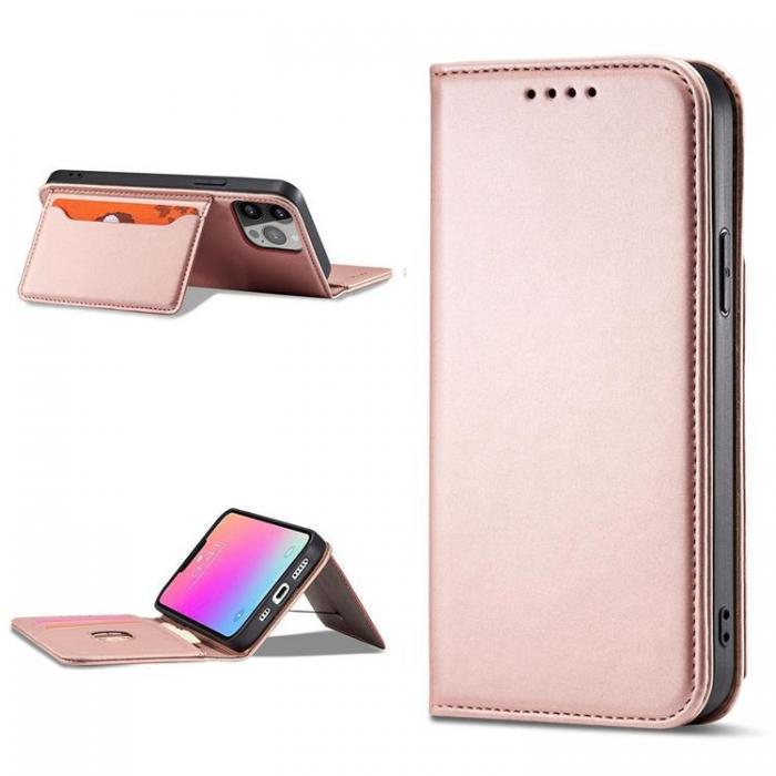 A-One Brand - Galaxy S23 Ultra Plnboksfodral Magnet Flip - Rosa